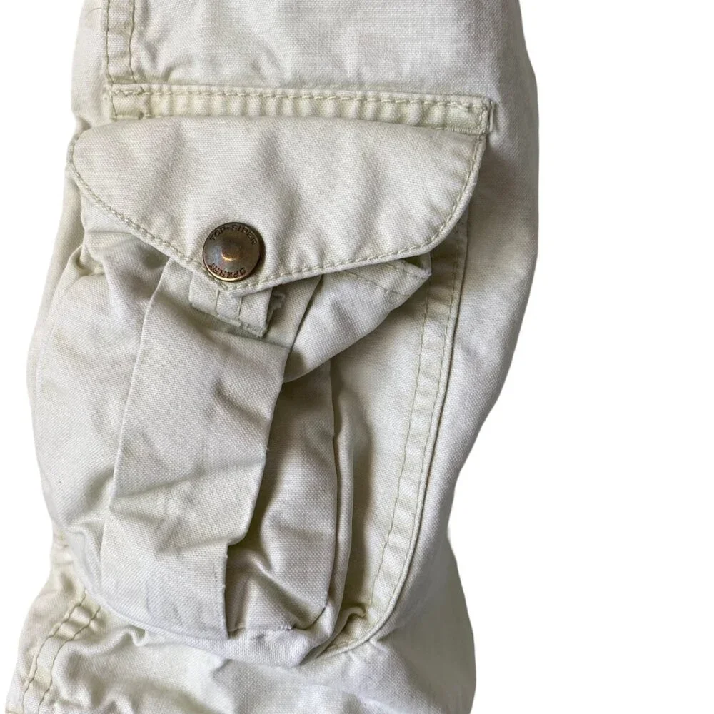 Top-Sider off white cargo shorts multi pockets outdoors vintage‎ men 36
